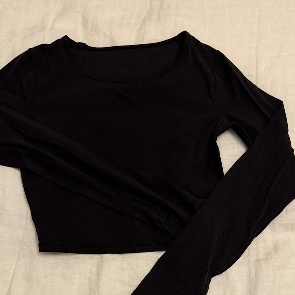 lululemon athletica Black Long Sleeve Top